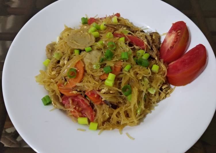 Resep Bihun goreng yang Menggugah Selera