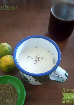 Foto resep Rosemary and Lime Almond Milk
