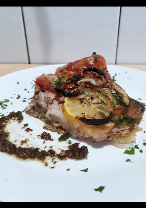 Una foto de Carpa al horno