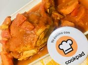 Una foto de supremas de pollo
