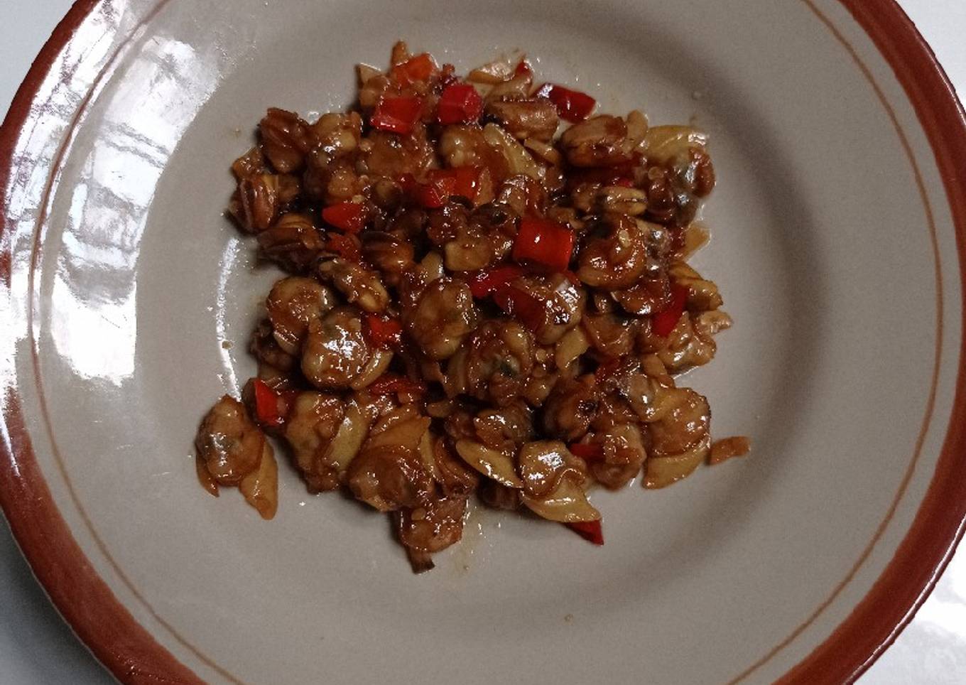 Oseng Kerang Pedas