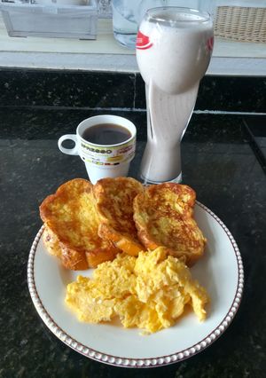 Una foto de Tostadas Francesas para el desayuno