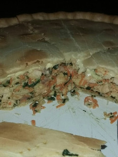Una foto de Tarta de pollo súper fácil
