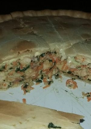 Una foto de Tarta de pollo súper fácil