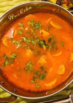 A picture of Besan ke gatte.