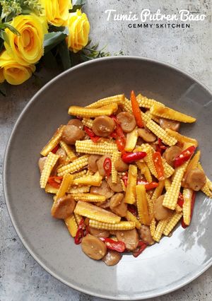 Foto resep Tumis Putren Baso