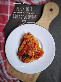 Foto resep Pizza roti tawar no oven
