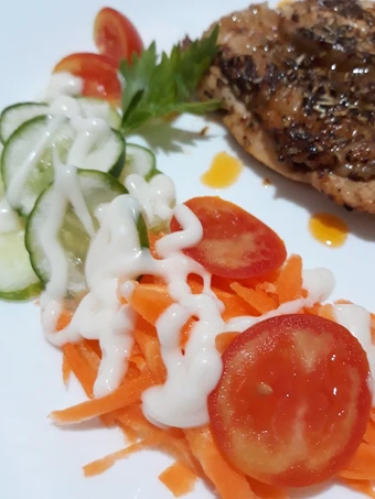 Cara Gampang Membuat Resep  SALAD SIMPLE seadanya dgn bahan kearifan lokal yang Bisa Manjain Lidah, Bisa Manjain Lidah
