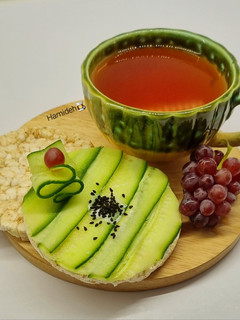 عکسی از دستور رایس کیک صبحانه (سیس رایس)🥰