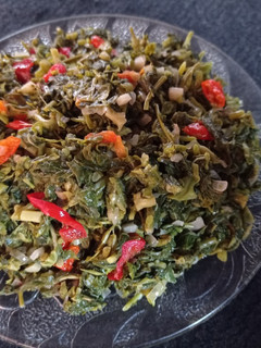 Foto resep Tumis daun singkong