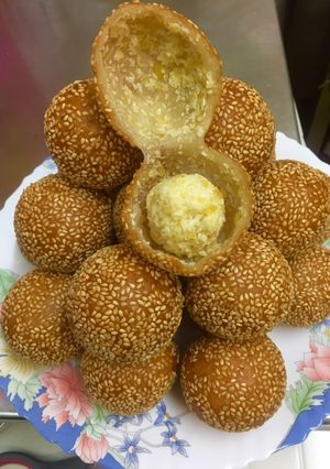 Hình của món Bánh cam lúc lắc.