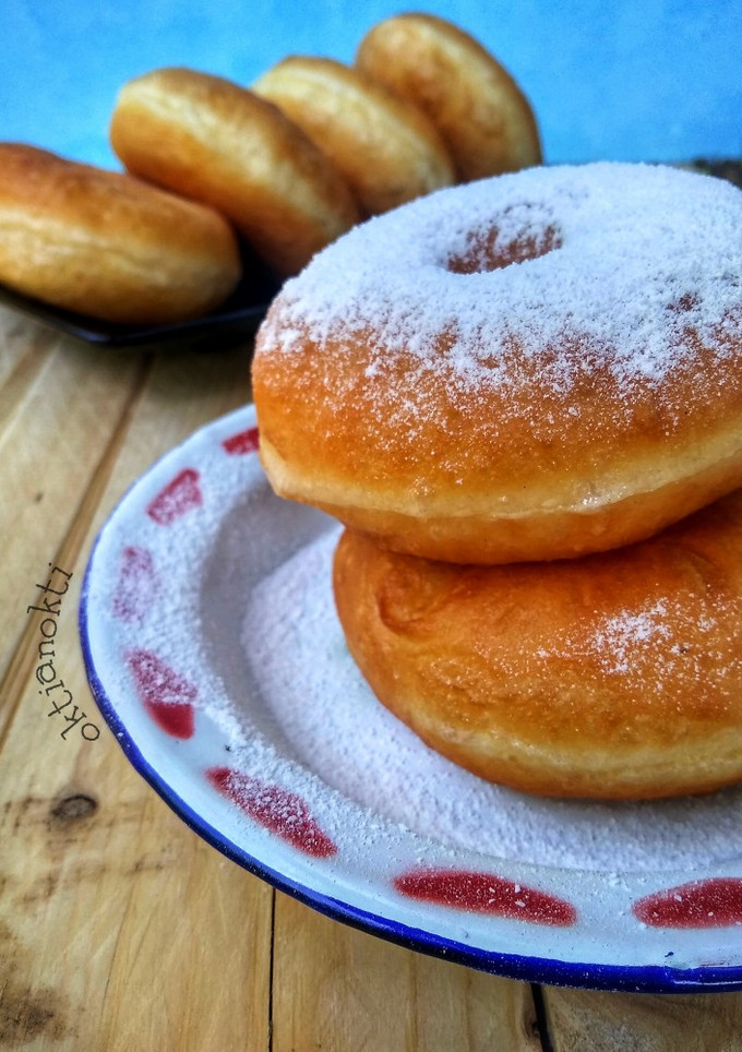 Foto resep Donat kampung white ring