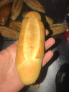 Una foto de Pan francés