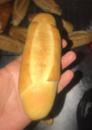 Una foto de Pan francés