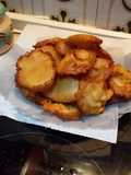 Buñuelos de viento con sabor a Magdalena
