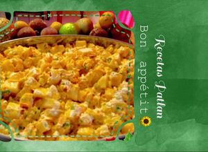 Una foto de Ensalada de papas silvestres🌻