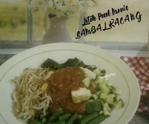 Resep mudah LOTEK MANIS / PECEL SAYUR BUMBU KACANG AWET ANTI BASI Yummy Mantul