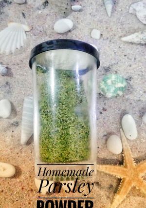 Foto resep Homemade Parsley Bubuk
