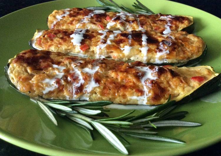 Stuffed Zucchini