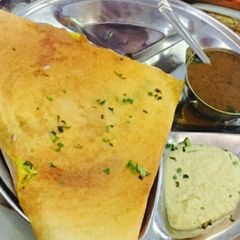 Masala dosa A picture of Masala dosa.