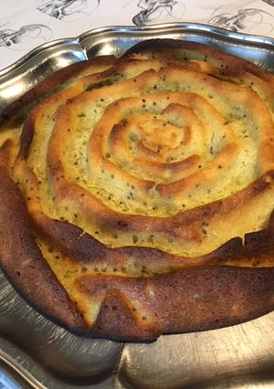 Une photo de Gâteau ultra léger aux kiwis