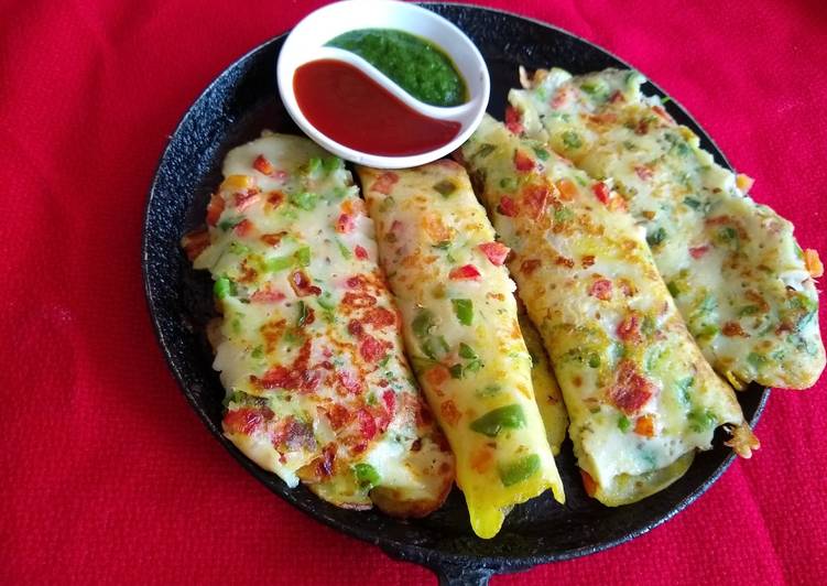 Recipe of Ultimate Vegetable crepes
