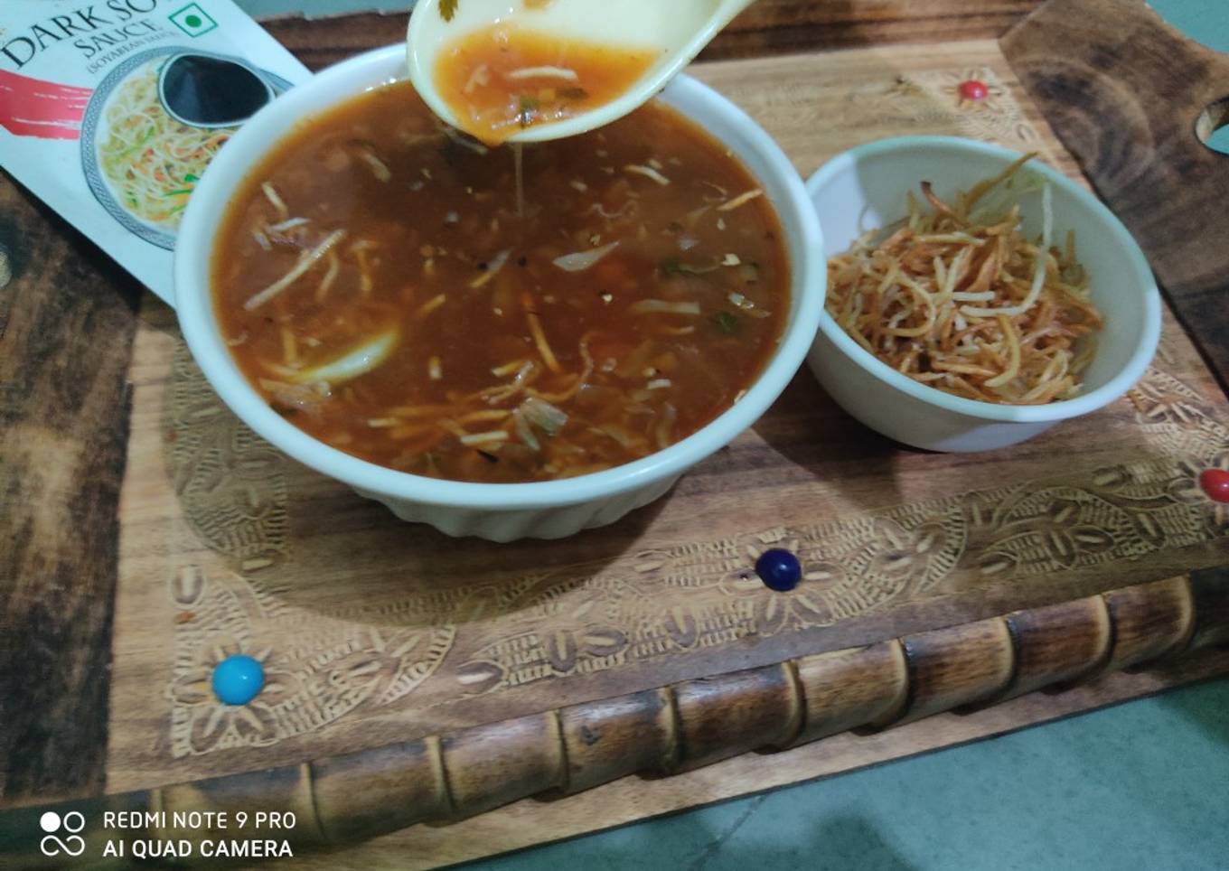 Manchow soup(Indo-chinese)