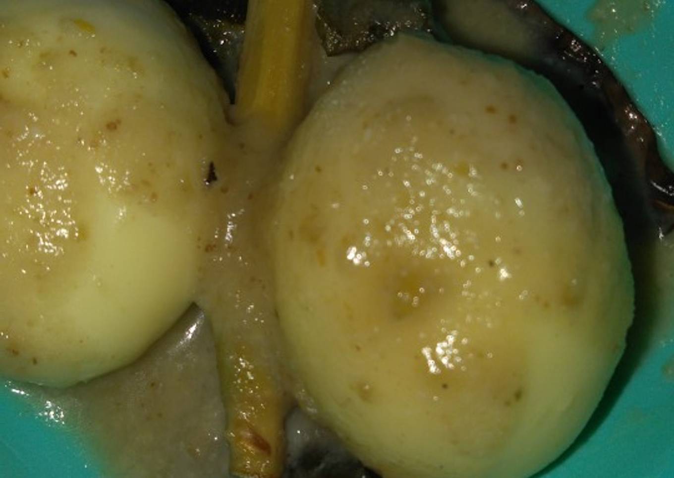 Rendang telur MPASI 22 bulan