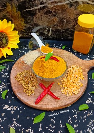 A picture of Sambar masala.