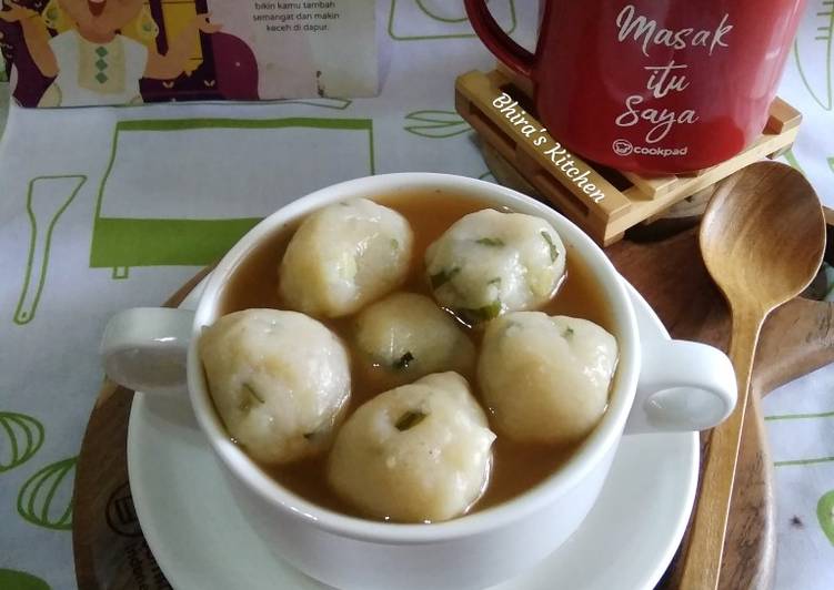 Resep Cilok Kuah Tomyam Jadi, mengenyangkan