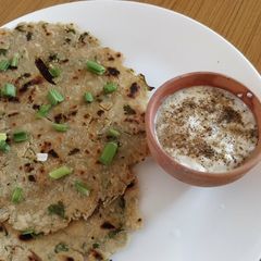 A picture of Jowari flour Masala Doda.