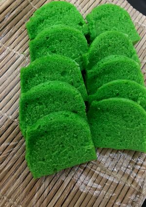 Foto resep Bolu pandan kukus