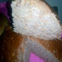 A picture of Carrot cinnamon cake #baking contest.