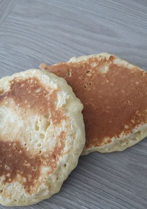 Une photo de Pancakes noix de coco 🥥