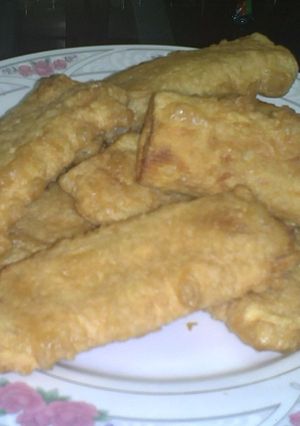 Una foto de Canelones Rebozados Rellenos con Queso