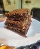 Brownie sin manteca ni chocolate