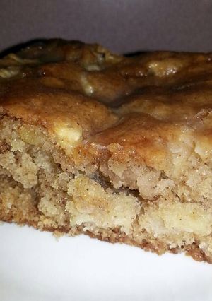 A picture of Apple Cake.... ♥.