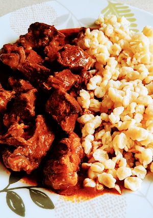 Marha lábszár pörkölt recept fotója