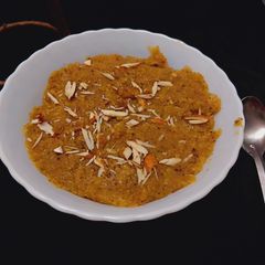 A picture of Moong Dal Halwa.