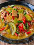 Asem-Asem Ndeso Ikan Layur Asin, Segar Pedas Gurih