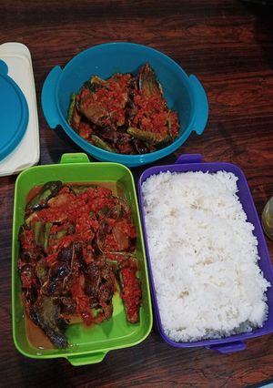 Foto resep Balado ikan sepat terong hijau dan pete
