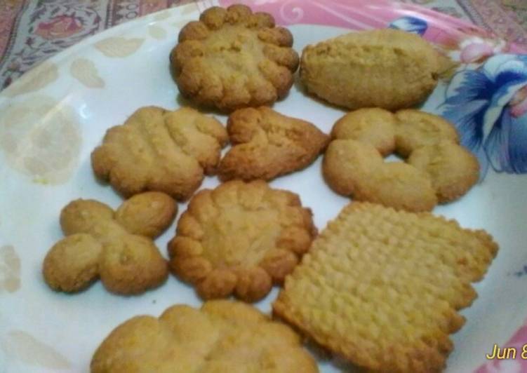 Recipe of Any-night-of-the-week Atta biscuit