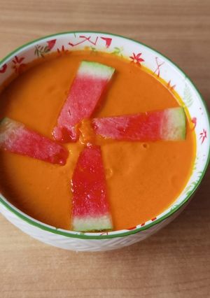Foto principal de Salmorejo de Sandía y Tomate