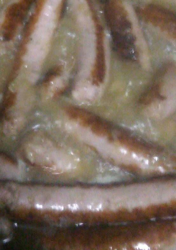 Una foto de Salchichas al vino