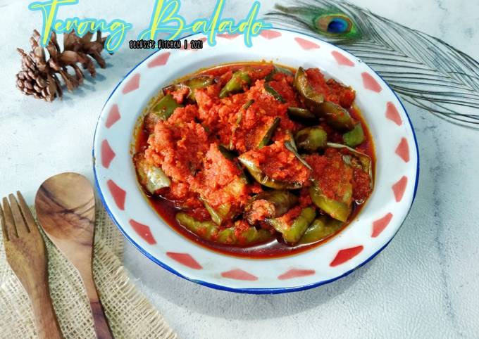 Resep 230. Terong Balado Anti Gagal