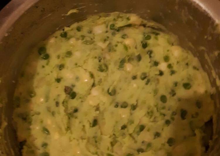 Mashed potatoes and Peas, Mukimo