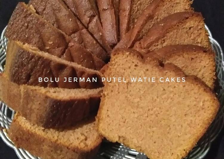 Bolu jerman putih telur