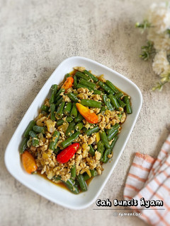 Foto resep Cah Buncis Daging Ayam Giling