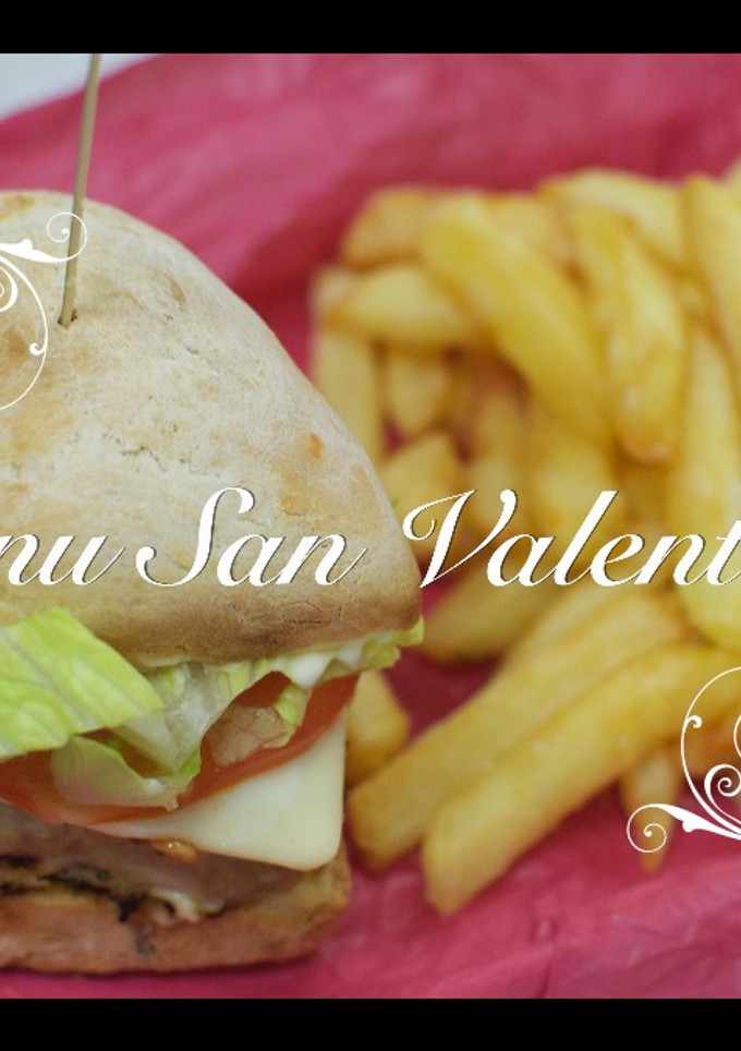 Una foto de Hamburguesas de San Valentín