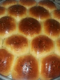 صورة لوصفة بريوش بالشيكولاطة على شكل خلية النخل 🐝🍮